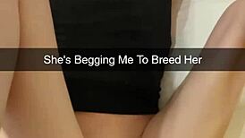 breed me daddy, i'm ovulating and cheating on snapchat!