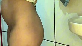 Amanda's skinny ass gets fucked full of cum by long-haired amateur.