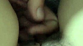 after the game, this cheerleader gets her shaved pussy fingered by the neighbor