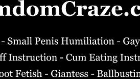 You might become my bound bitch in this femdom punishment session.