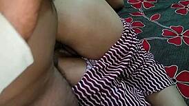 priyanshi sharma enjoys bent over doggystyle sex with her step dad, cum, and anal