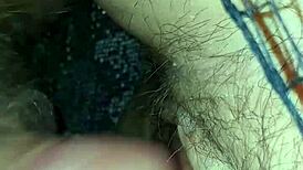 wet pussy milf gets cum all over her