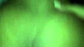 big booty ebony college girl takes back shots