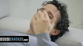 Busty doctor and patient Lily Lane get freeused in hospital fantasy.