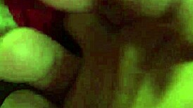 Shaved Pussy In Red Thongs, All Wet!