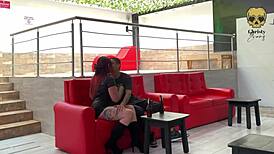 I meet a cute guy in a bar and fuck him in the bathroom