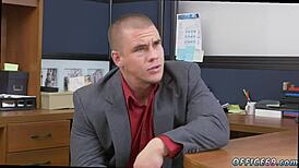 Gay gym teacher bangs naked emo sissy boy in wild teamwork movie!