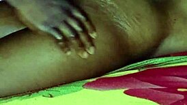 Petite ebony teen fears big cock