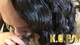 Passion Redd in ebony milf scenes with big tits.