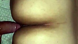 Redbone bent over in intriguing pose