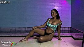 if yur husband dont fuck you like this, mine will, learn to shake that ass good in the pool with big black cock