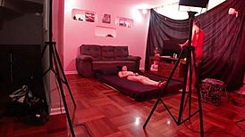 Backstage Recording At Mattos Movies With Alice Drummond