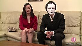 Yoko Performs Netorare AV With Husband, Featuring Riding, Oral, Cum, And Bent Over Positions