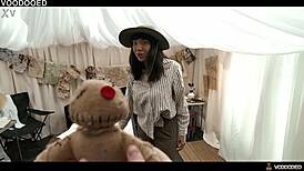 little puck gives control of her voodoo doll and squirts