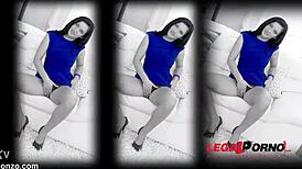 Mea Melone & Lucia Denvile Lick Ass for Intense Anal and DP