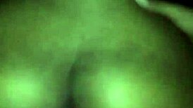 big booty ebony college girl takes back shots