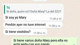 Doña Mary Got Horny And Sent Her Nudes