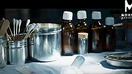 In the hospital, night shift nurses train sex slaves in ultimate sexual sessions with blowjobs and threesomes.