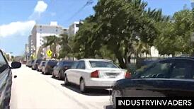 Roxy Enjoys Sucking Dick In The Limo Back. Her Wet Pussy Gets Facial.