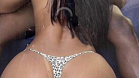 Milf sucks lover's cock for husband