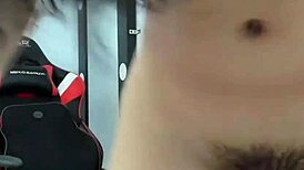 Young teen with big ass and tits explores her body at home