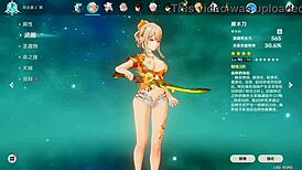 hexi wang mods nude jean in genshin impact