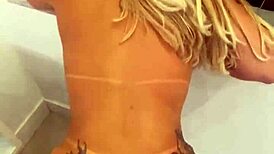 put whole cock in mother-in-law's ass cowgirl then cum in mouth pov