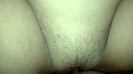 Amateur Fucks Tight Shaved Pussy with Creampie Orgasm