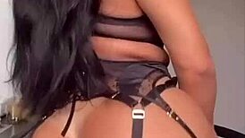 Fernanda Sallimeny, stunning French transsexual, shines in real action.