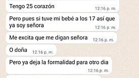 Doña Mary Got Horny And Sent Her Nudes