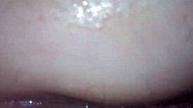 after pounding my wife's tight ass with deep thrusts