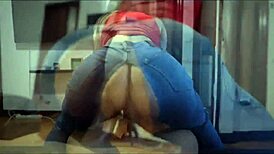 hot cowgirl asks 'want me to shake my big ass?'