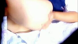 Mexican student masturbates in uniform, then gets fucked