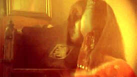 a woman's gentle touch brings happiness through teasing and undressing