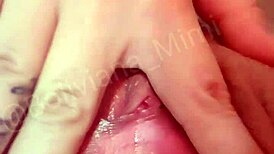 Mimi makes a powerful squirt after sex with her Brazilian prince. Wet pussy fingered and masturbated intensely.