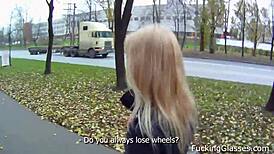 anti-stress casual hailey session with european teen