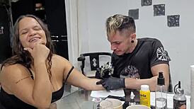 Tattoo On My Latina Girl In Exchange For Pussy