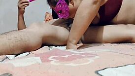 fucking my hot wife bent over in front of the mirror 😍