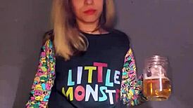 Bonneyuwu - 15 08 Pijama Masturbacion Dildo Y Peluche