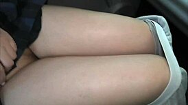 彼女と車内セックスで頭おかしくなるわ！