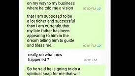 Sharing hot homemade gist with my bestie