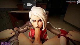 i need that huge-ass blonde sucking my cock now