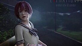 so beautiful boobs on cute hairless girl in missionary sex