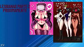 Images of Cute Teen Lesbians in Rule34 Style