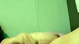 night time horny play with dildo toys fucking myself wet