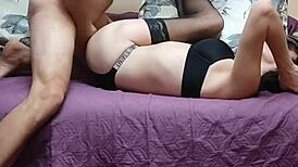 i'm filming this beautiful milf couple with her cute ass getting assfucked and riding hard in anal fucking