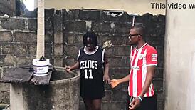 Feeling Loved As Boyfriend Fucks Me By The Well