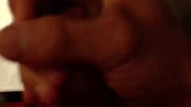 Nine Inch Dick Strokes To A Powerful Cumshot