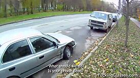 anti-stress casual hailey session with european teen