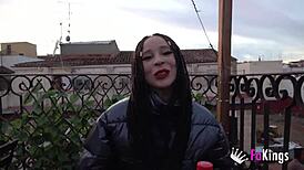 Monica neni although she is very young gives sex lessons to a 19-year-old friend on fakings